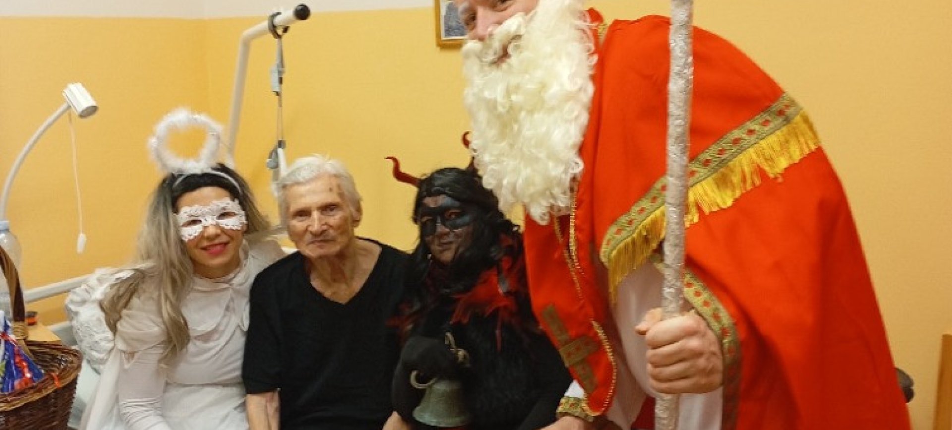 Mikuláš navštívil Nemocnici Rýmařov