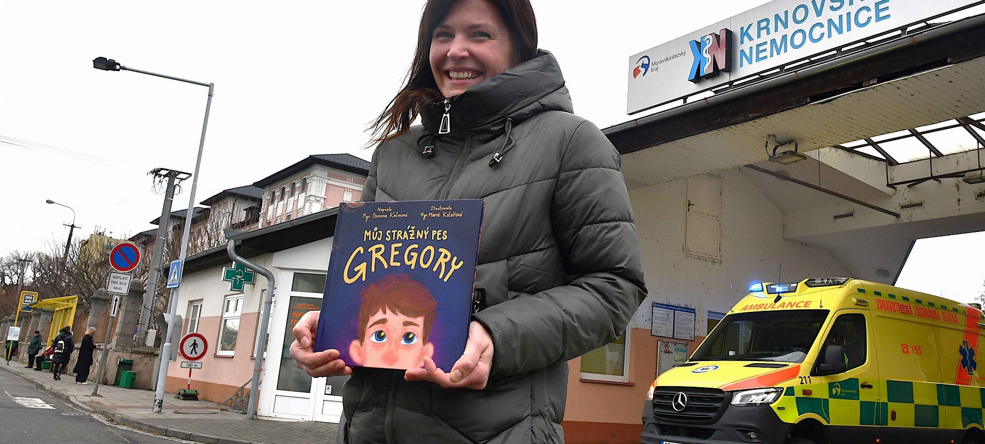 Krnovská psychoterapeutka a její pes Gregory rozumí dětské duši