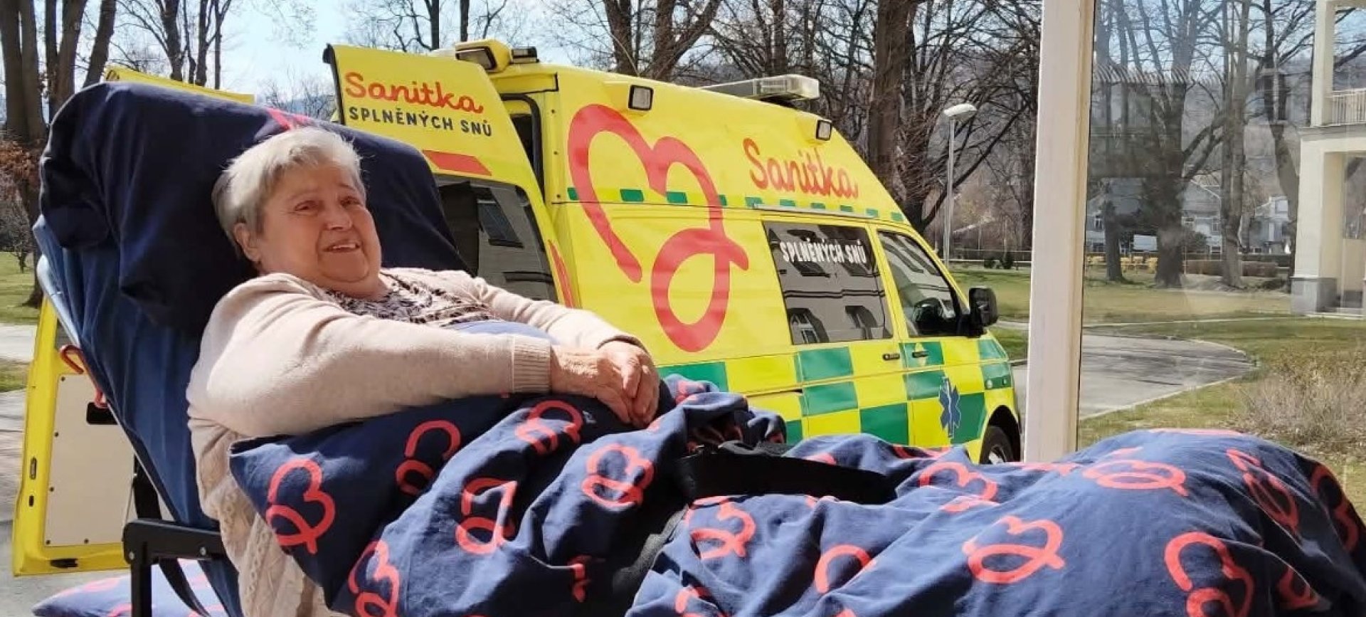 Díky Sanitce splněných snů si klientka užila svou narozeninovou oslavu v Zátoru