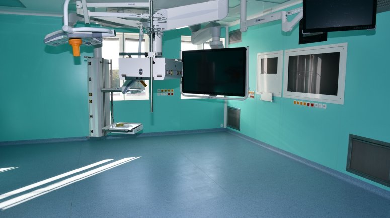 Krnovská nemocnice má k dispozici jedny z nejmodernějších operačních sálů v republice. 