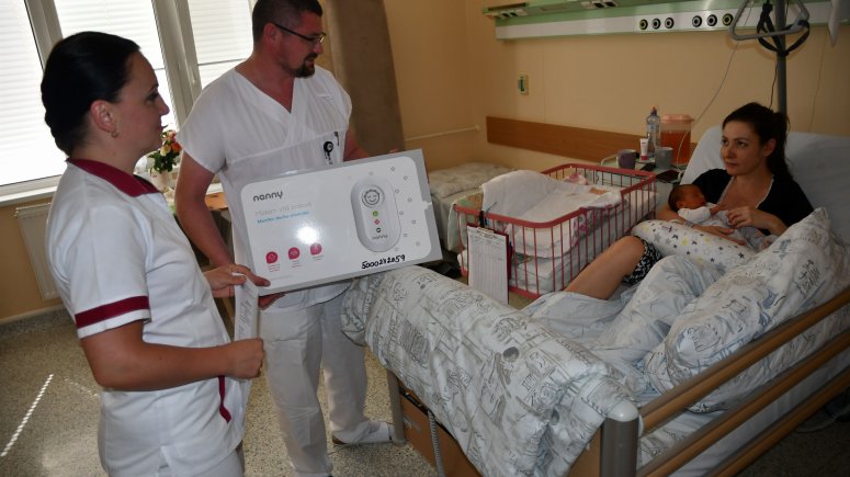 Novinka: bezplatné zapůjčení monitoru dechu v porodnici.
