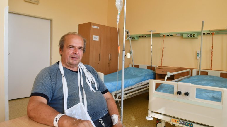 Pacient Tomáš Nykl zažil útok vos. 