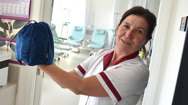 onkologie chladící čepice