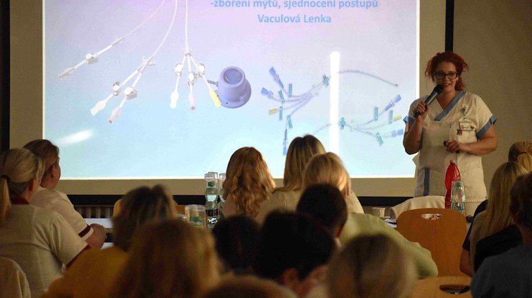 Seminář žilní vstupy