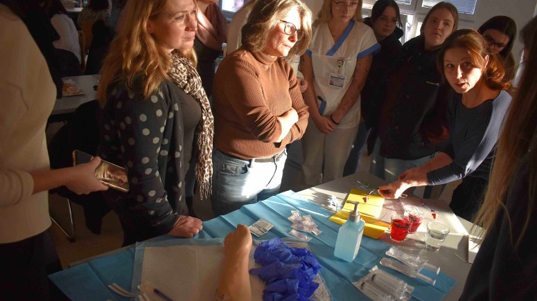 Seminář žilní vstupy