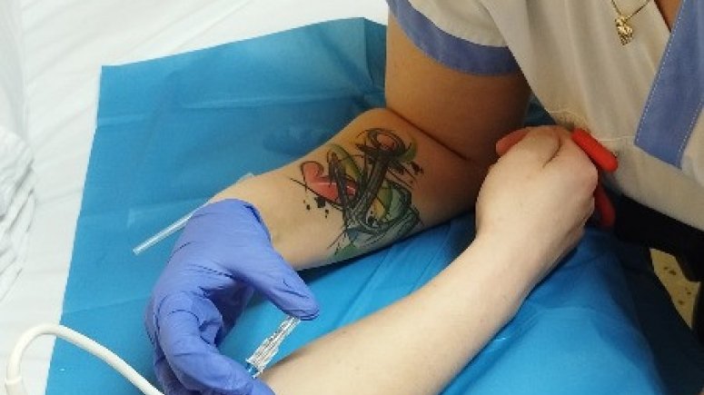 Seminář žilní vstupy