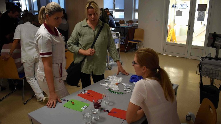 seminář žilní vstupy