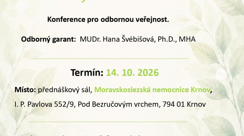 Konference paliativní péče